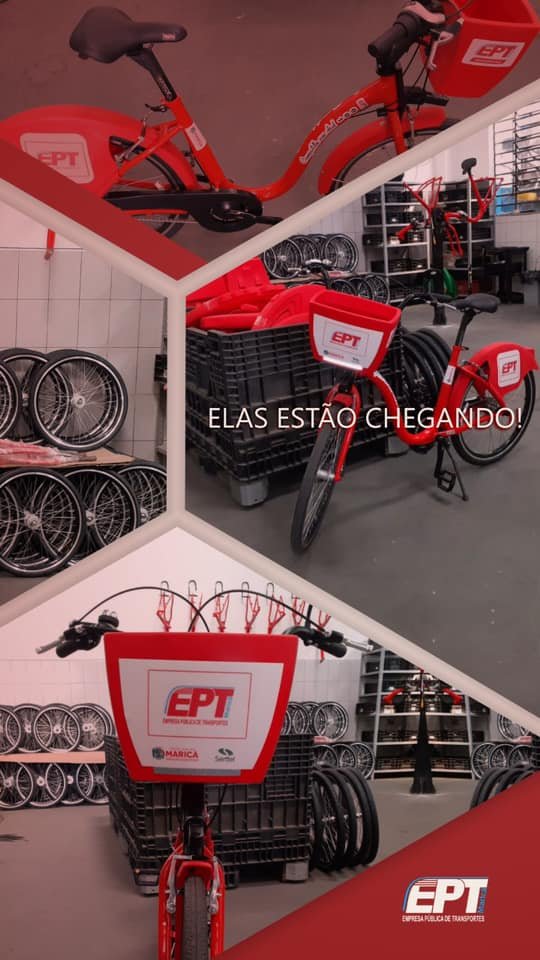 Maricá prestes a receber bicicletas compartilhadas: as 'vermelhinhas' 10 ept marica bike