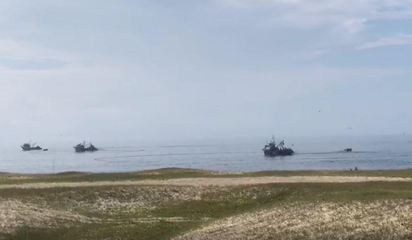 Traineiras são flagradas próximo à Praia de Itaipuaçu 5 traineiras3