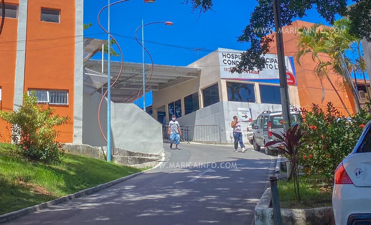 Homem sofre afogamento após salvar filho em praia de Maricá 9 hospital marica conde modesto leal foto joao henrique