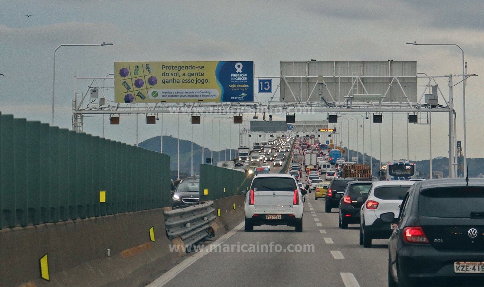 RJ: Vencimento da segunda parcela do IPVA tem últimas datas nesta semana 6 ponte rio niteroi transito engarrafamento