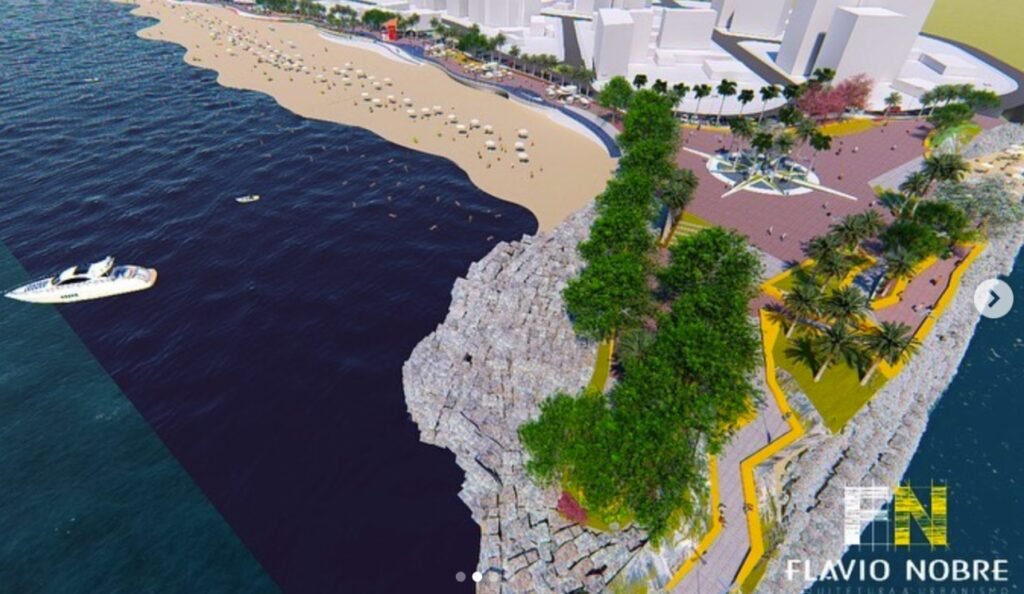Maricá inicia obras de revitalização na orla de Ponta Negra 8 Ponta Negra Nova Orla Projeto Marica