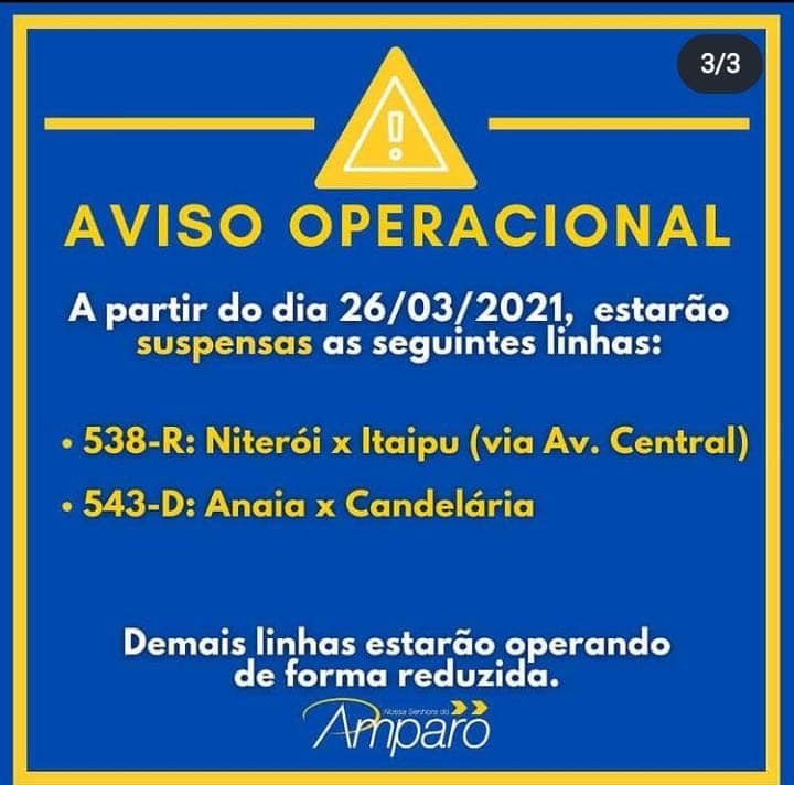 Maricá: 'Amparo' desiste de suspender linhas e depois diz que é 'fake news' 12 amparo comunicado1