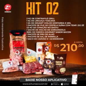 Maricá: Fim de semana pede churrasco, peça já o seu kit 9 kit02
