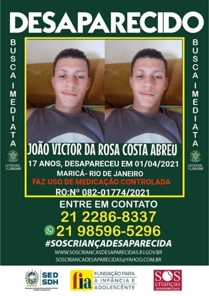 Família busca por jovem desaparecido em bairro de Maricá (RJ) 7 168735107 465916154460704 6515486568717142295 n