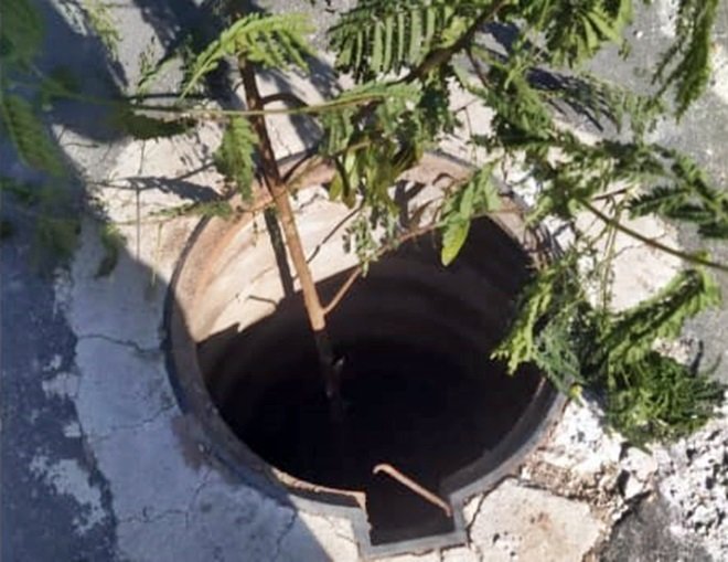 Itaipuaçu: Roubo de tampas de bueiros causam transtornos a moradores 9 bueiro marica