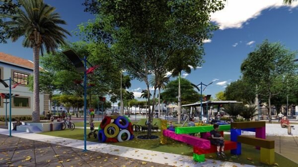 Prefeito de Maricá vistoria obras da Praça Orlando de Barros Pimentel 13 93242316 579426726261830 5857354811114881681 n