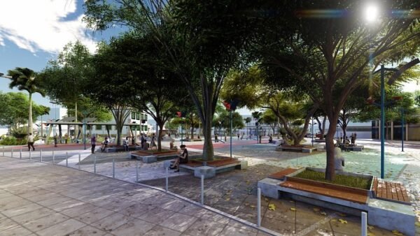 Prefeito de Maricá vistoria obras da Praça Orlando de Barros Pimentel 12 93254871 646038942620021 6143461874587071341 n