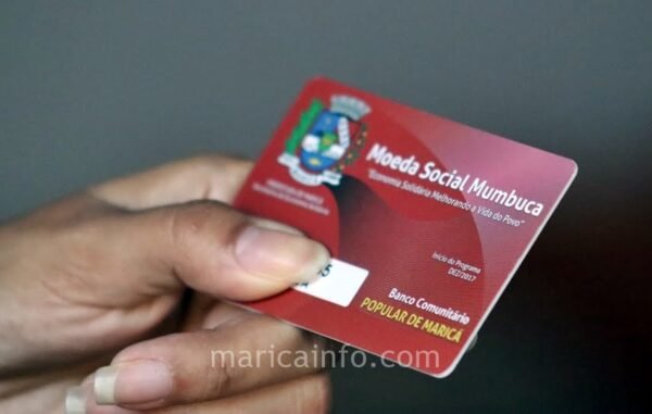 Maricá: Com queda de 50% dos royalties, programas sociais são alvos de preocupação 10 moeda social mumbuca renda basica da cidadania