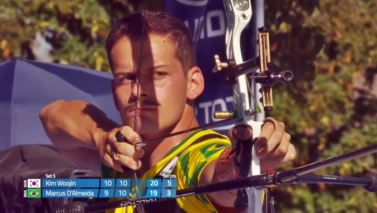 Marcus D'Almeida, de Maricá, é medalha de prata no campeonato mundial de Tiro com Arco 5 marcus dalmeida world archery