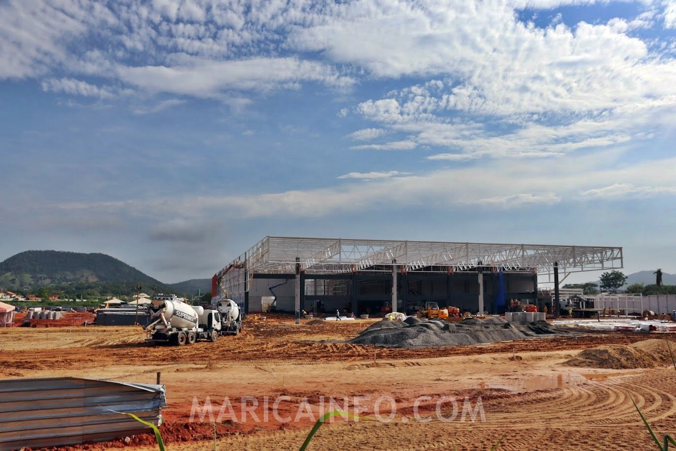 Maricá: Com obras avançadas, Atacadão do Grupo Carrefour deve inaugurar até o fim do ano e gerar 500 vagas 8 obra atacadao marica