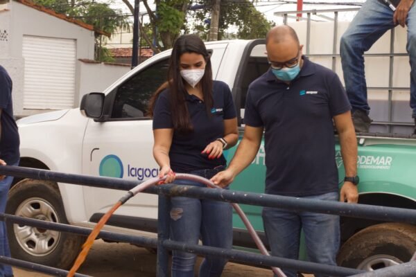 Maricá: Bioinsumos são lançados no canal da cidade; esgoto continua sendo despejado nas lagoas 8 despejo bioinsumos