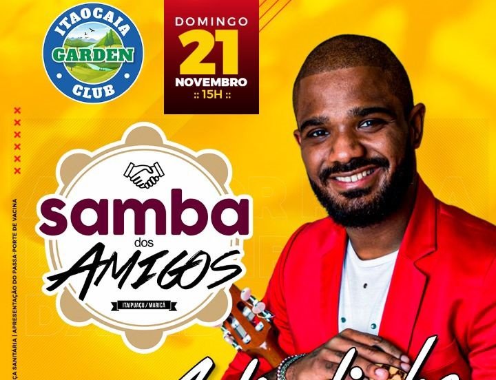 Itaipuaçu: Arlindinho se apresenta nesse domingo na maior roda de samba de Maricá 9 samba dos amigos arlindinho