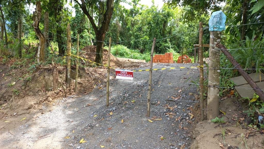 Maricá: Construção irregular é embargada por fiscalização no Espraiado 7 construcao irregular embargada espraiado