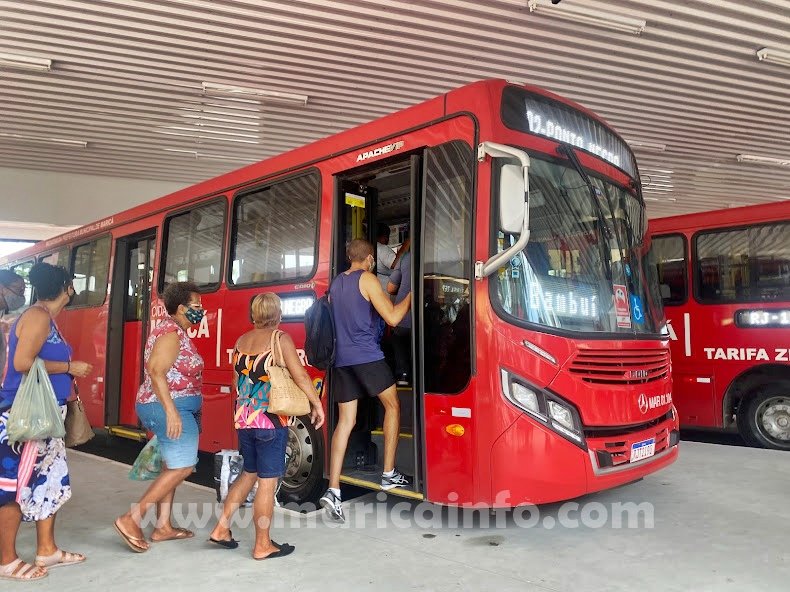 Maricá ganha novas linhas de ônibus 4 ept vermelhinho tarifa zero onibus
