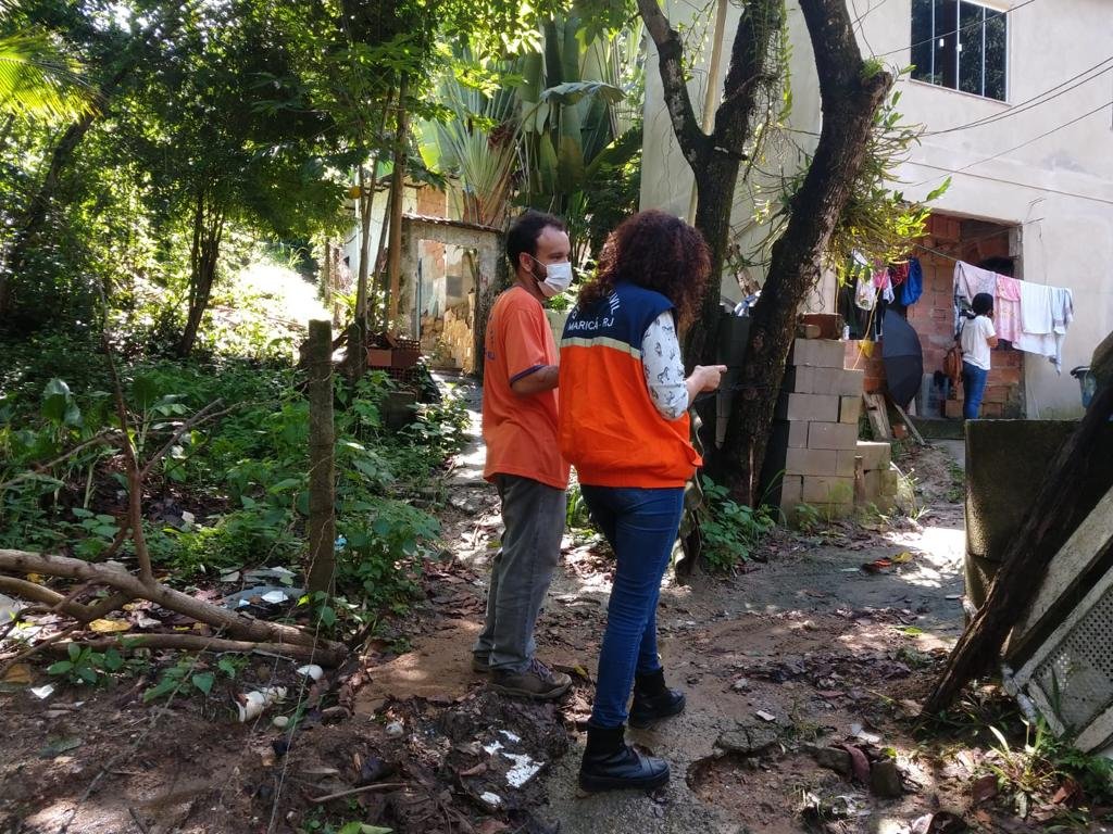 Casas são interditadas após deslizamentos de terra em Maricá 7 defesa civil marica