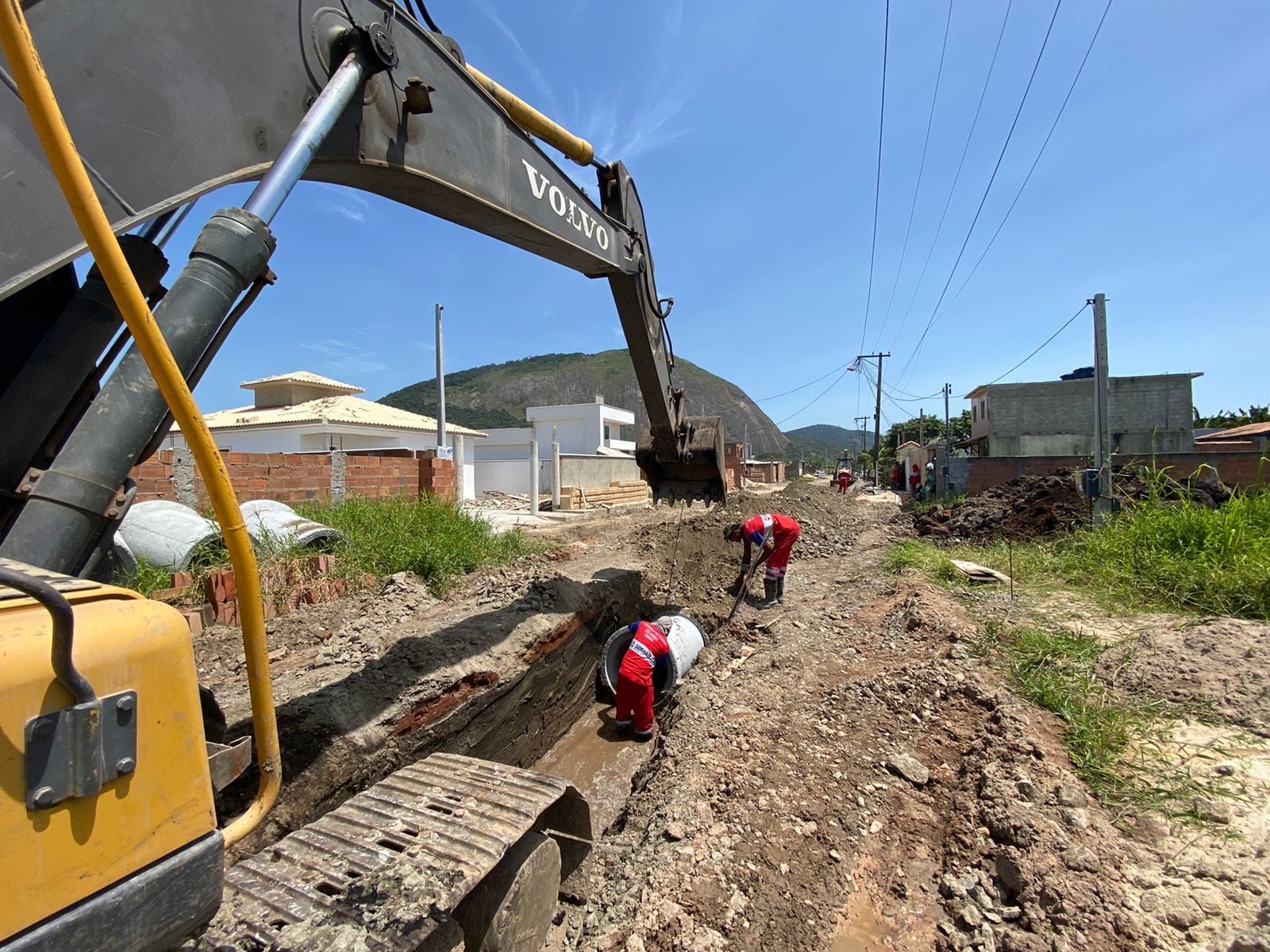Itaipuaçu: Somar realiza obras de drenagem para evitar alagamentos 8 somar drenagem itaipuacu jardim atlantico central