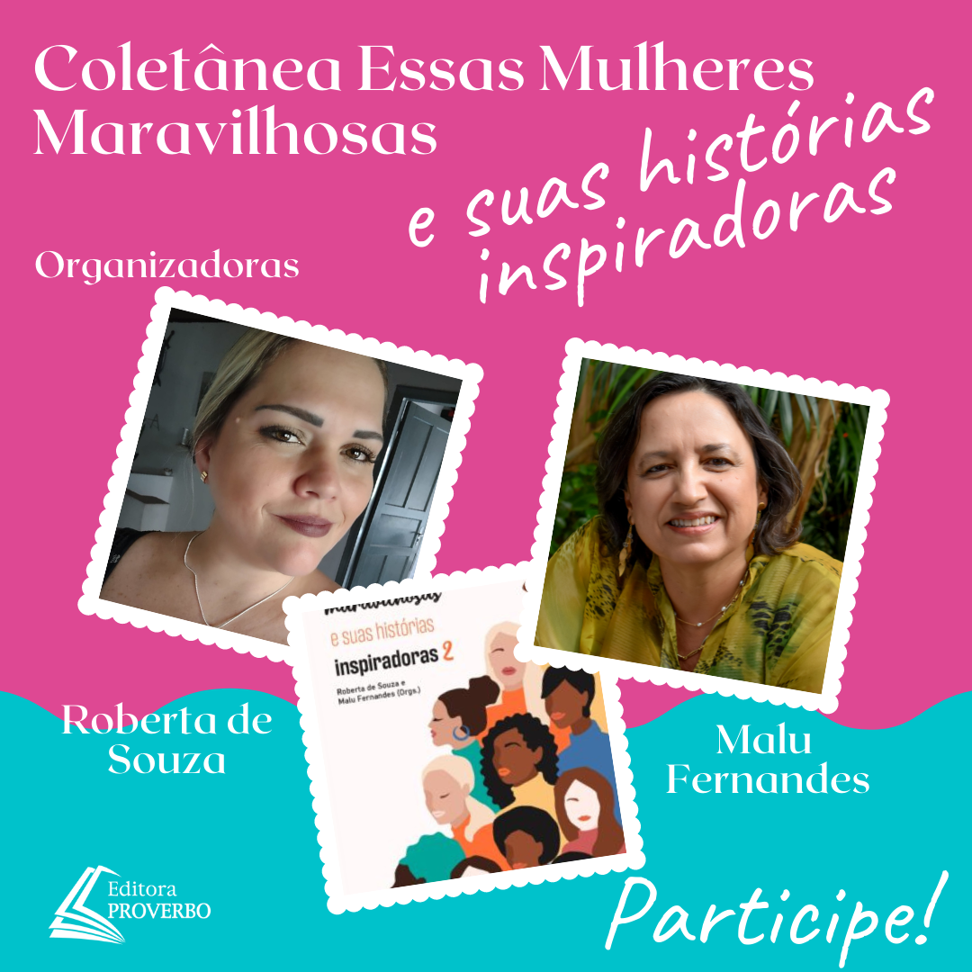 Editora de Maricá lança chamada para publicação 7 coletania historias mulheres