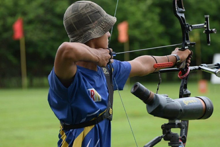 Aluno do IFF Maricá vai competir pelo Brasil em Campeonato Pan-Americano da Juventude, no Canadá 5 tiro com arco matheus