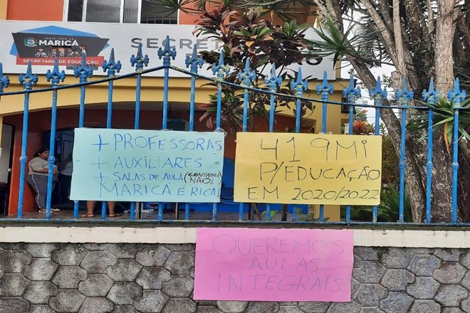 Maricá: Descaso na educação pública é evidenciado por falta de profissionais 8 WhatsApp Image 2022 05 12 at 12.29.00