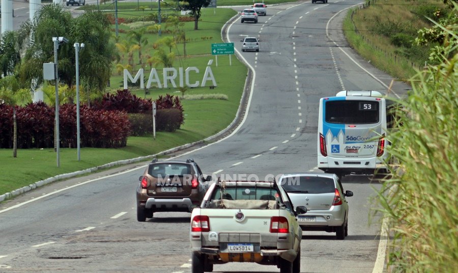 Maricá: Radar de 60 km/h só passará a multar a partir de 14/07 10 portal letreiro marica rj 106