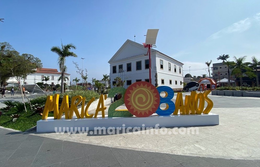 Maricá deverá ter semana de sol e temperatura na casa dos 30ºC 11 marica letreiro praca orlando centro sol