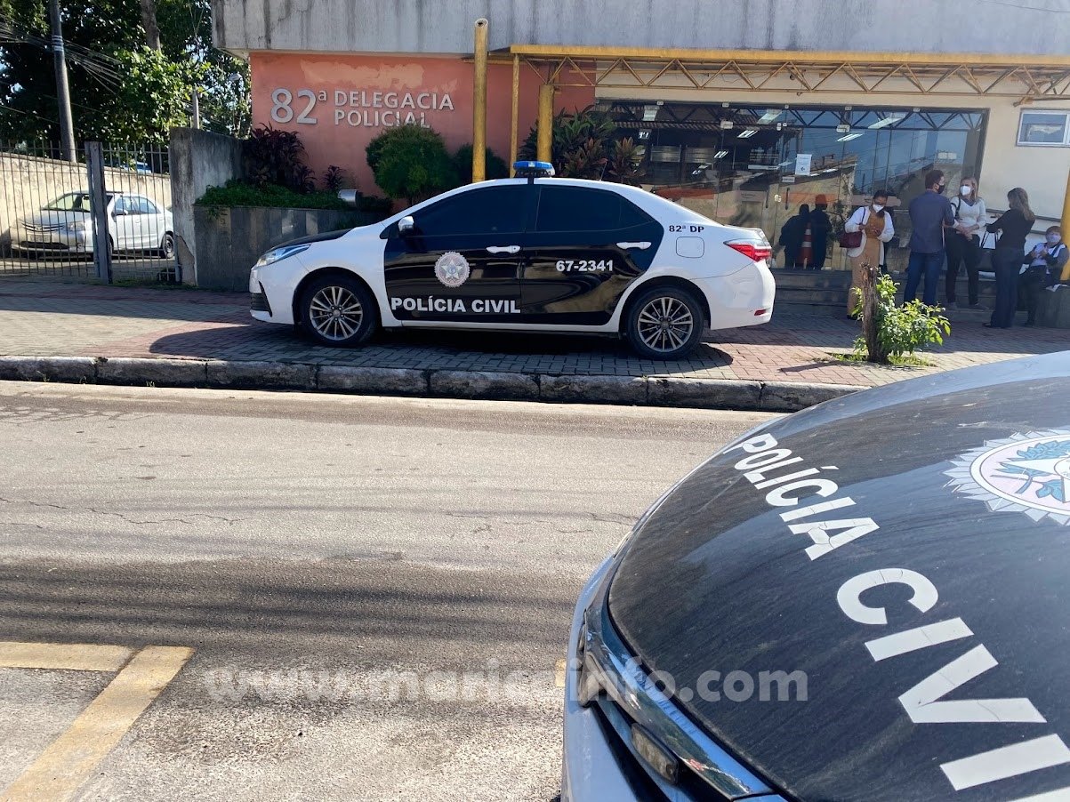 Homem é agredido e roubado durante sequestro relâmpago em Maricá 8 policia civil 82 dp delegacia mar