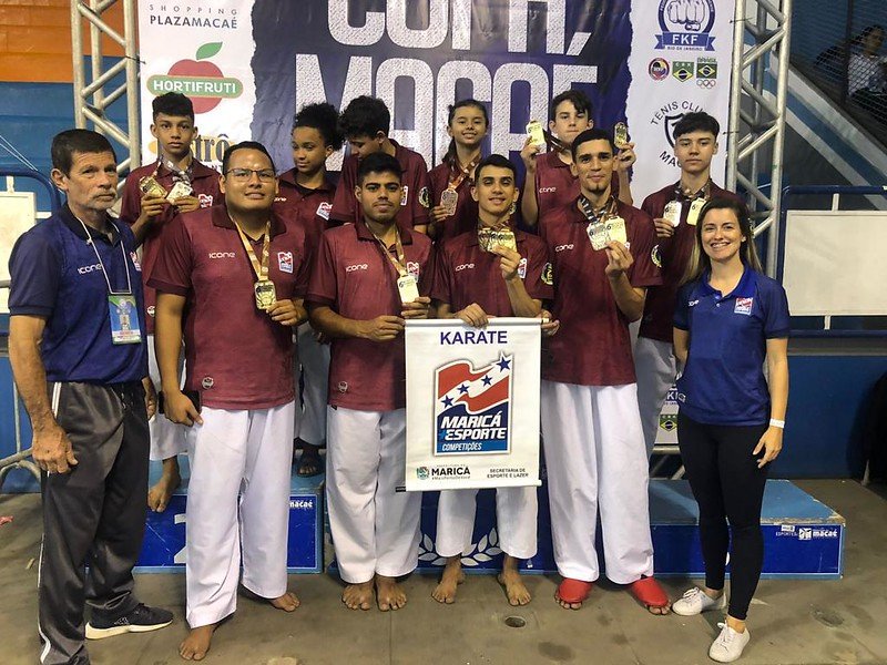 Atletas de Maricá conquistam 14 medalhas na Copa Macaé de Karatê 6 marica esportes karate