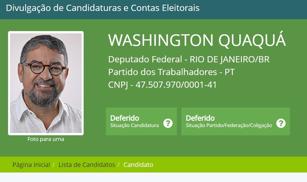 Justiça Eleitoral libera candidatura de Quaquá a Deputado Federal 8 quaqua divulgacand