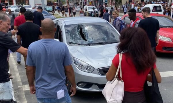 Maricá: Boi solto causa tumulto no Centro (vídeo) 8 carro que