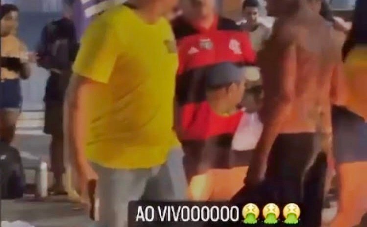 Em Maricá, eleitor bolsonarista ameaça petistas durante festa de comemoração 8 eleitor bolsonarista