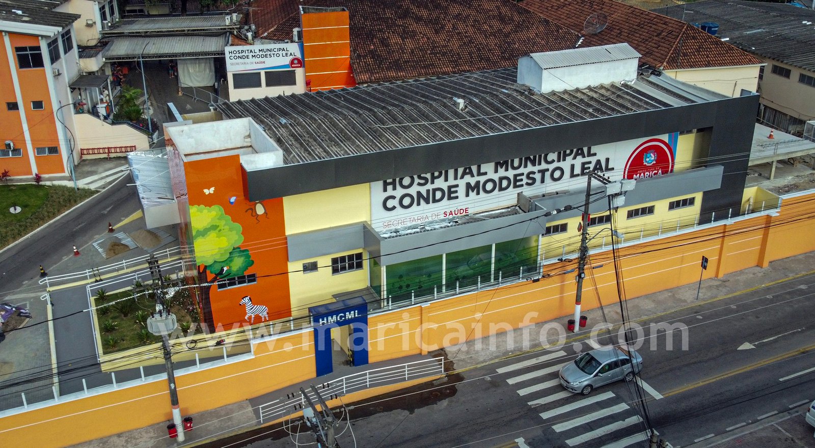 Hospital Municipal passa por reestruturação para ampliação da emergência 7 Marica Hospital Municipal Conde Modesto Leal
