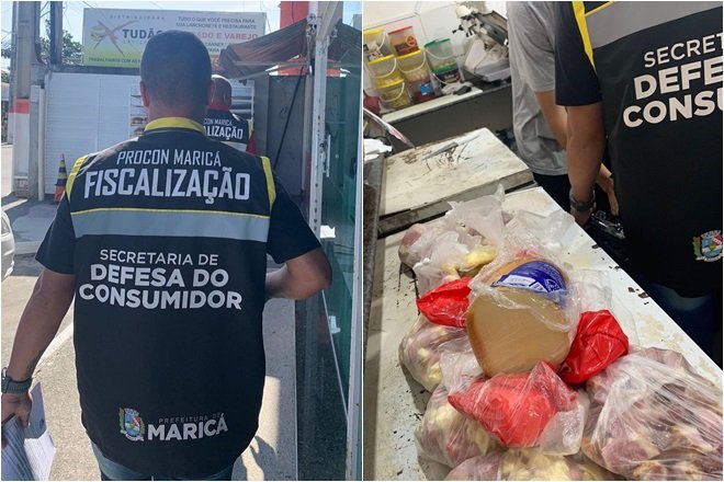 Itaipuaçu: Fiscalização descarta 13kg de alimentos impróprios 7 fiscalizacao ita ali