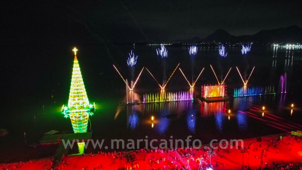 Maricá: Confira a programação para o Natal Iluminado, que acontece até o dia 8 de janeiro 10 Aguas Dancantes Espetaculo Marica Natal Iluminado 2022 foto maricainfo 4