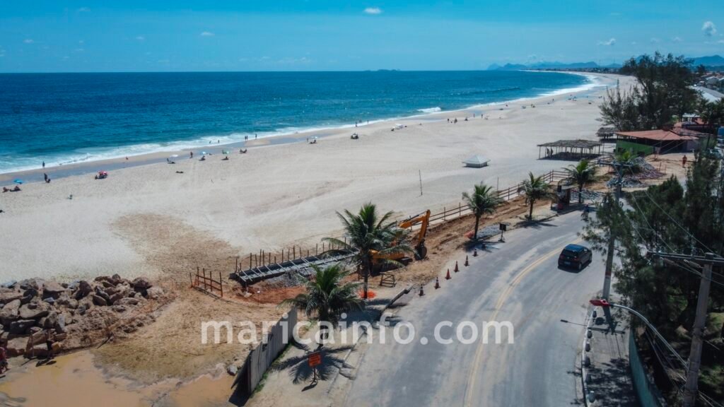 Maricá: Obra da Orla de Ponta Negra sem previsão de conclusão 10 Obra de revitalização da Orla de Ponta Negra. (foto: João Henrique / Maricá Info)