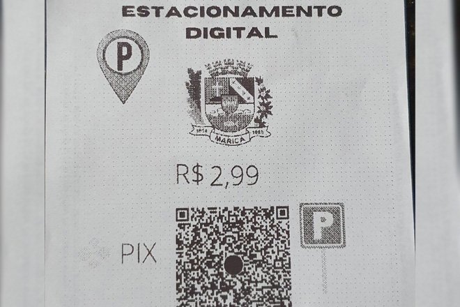 Maricá: Golpistas utilizam falso cupom de estacionamento para levar o dinheiro de motoristas 7 alerta de golpe