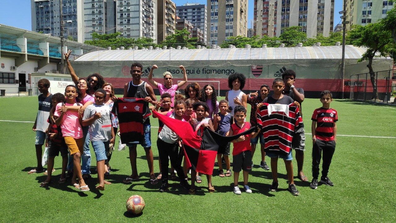 Maricá leva crianças e adolescentes na sede social do Flamengo na Gávea 6 gavea