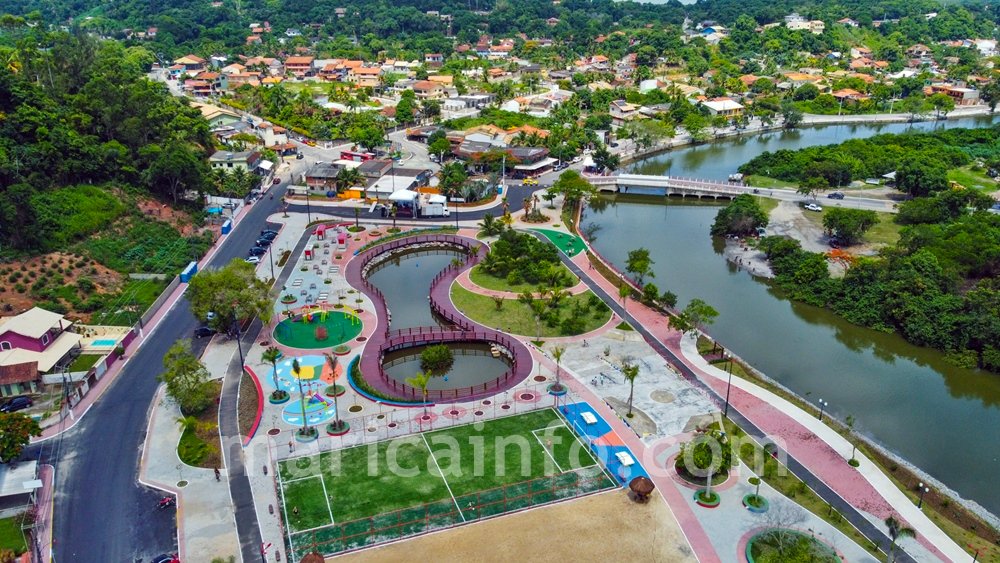 Bambuí ganha nova área de lazer com lago, confira! 3 Orla de Bambui maricainfo marica
