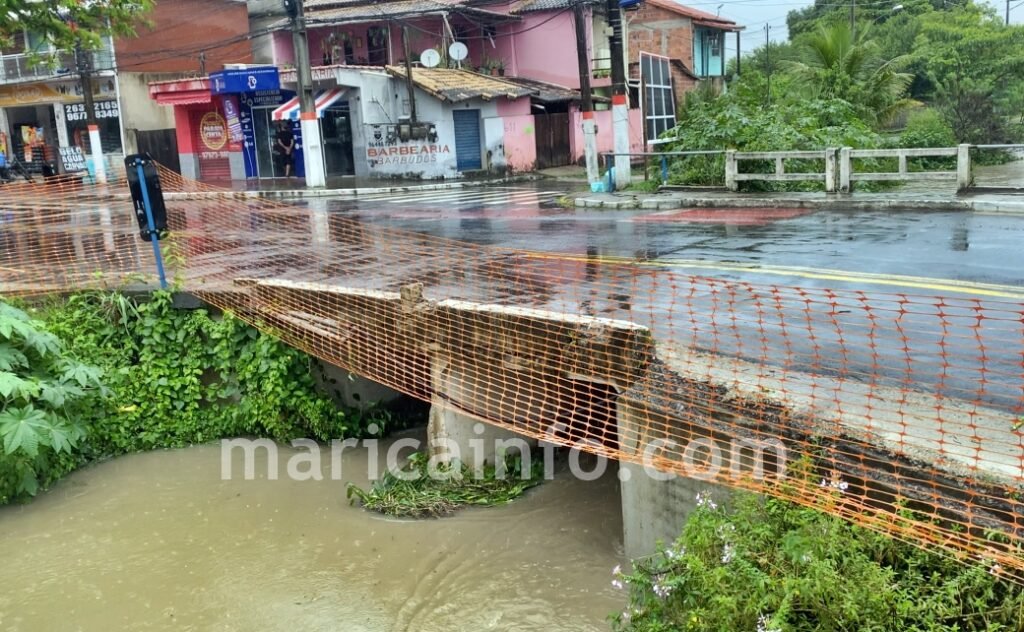 Maricá: Ponte será interditada para obras na região central 9 ponte sobre o rio ludgero