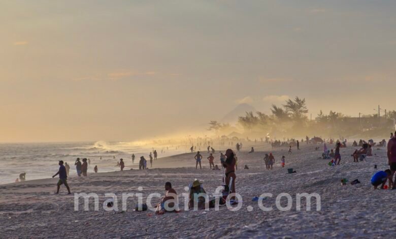 Maricá: Ano novo começa com sol e praias cheias 9 praia cordeirinho marica 1 janeiro 2023