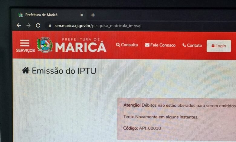Maricá: Moradores enfrentam problemas ao tentar solicitar IPTU 2023 7 problema acesso iptu