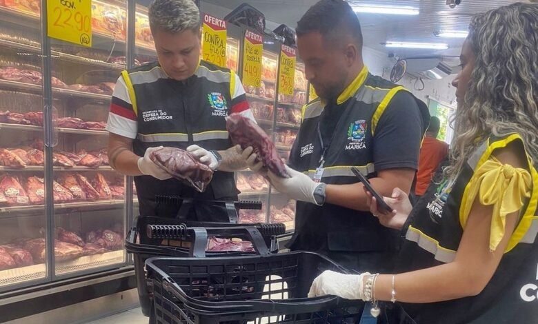 Maricá: Procon descarta 50 kg de carnes com data de validade vencida em açougue 6 procon charque 500 defesa