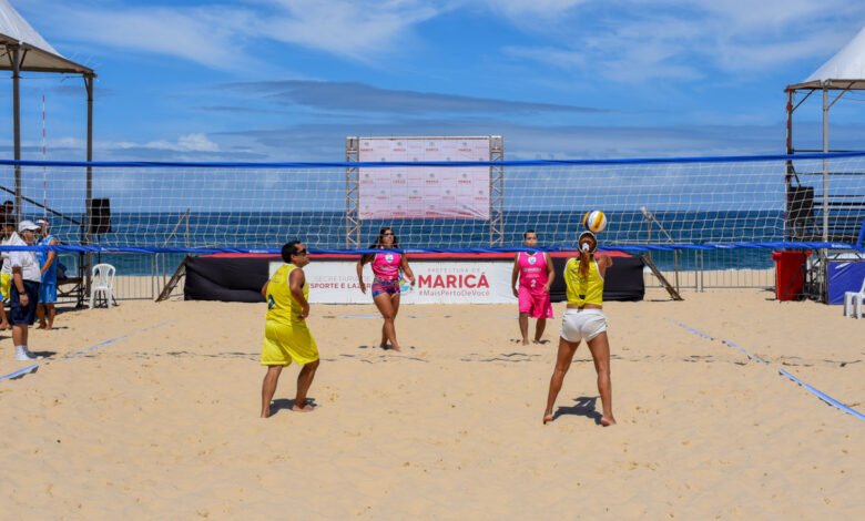 "Maricá Cidade Olímpica": Projeto seleciona atletas de vôlei de praia neste sábado (14) 7 volei de praia