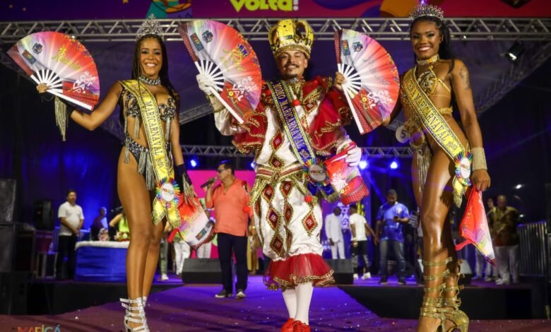 Maricá elege Rei Momo, rainha e princesa do Carnaval 2023 10 corte carnaval 2023