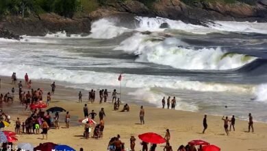 Maricá: Swell deixa o mar agitado durante o Carnaval 9 ponta negra carnaval