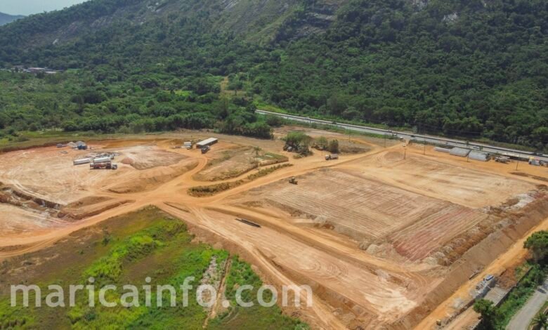 Maricá: Antigo parque aquático vai virar 'Dom Atacadista' 13 Obra Dom Atacadista