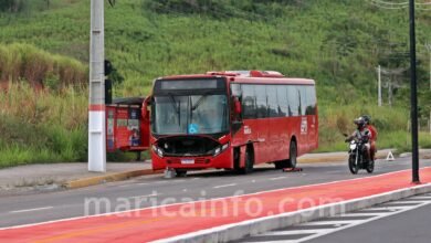 Maricá: Após sucateamento da frota e falhas no serviço, empresa FIEL deixa de operar linhas da EPT 2 Onibus Fiel Quebrado EPT