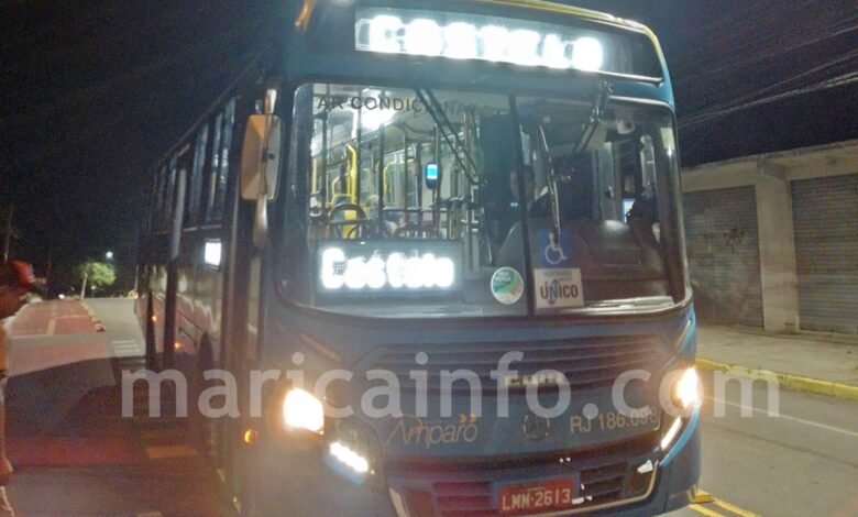 Maricá: Viação 'Amparo' vai retirar horário da madrugada e prejudicar moradores 6 onibus madrugada amparo