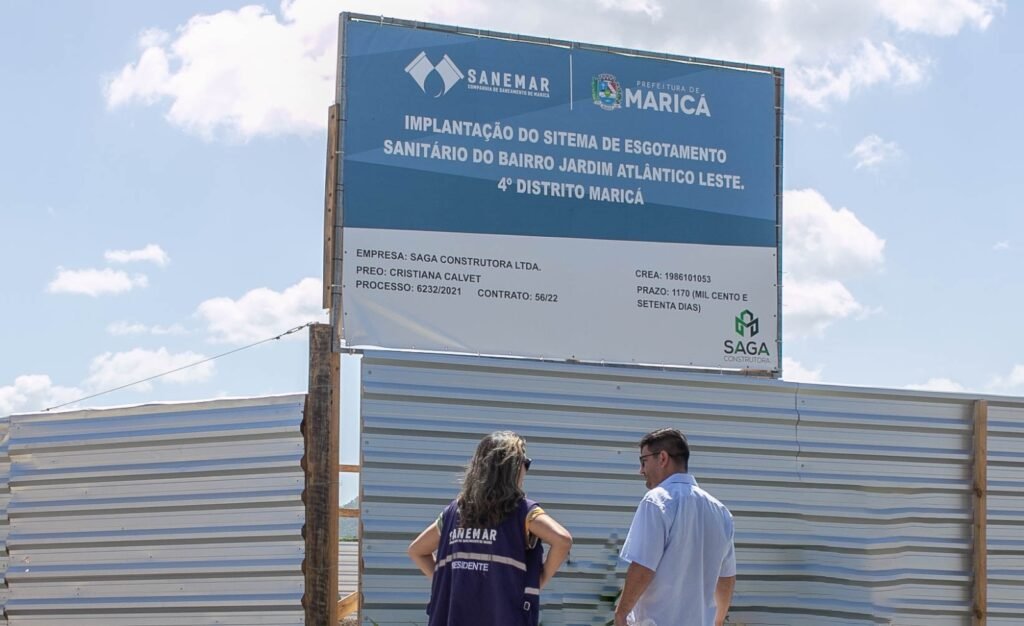 Itaipuaçu: Rede de esgotamento sanitário terá 130 km; obras iniciam no Jardim Atlântico Leste 10 obras esgotamento saneamento