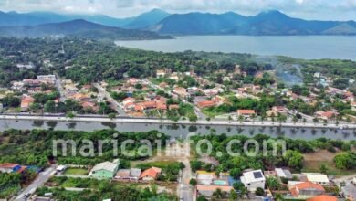 Bambui com a Lagoa de Guarapina ao Fundo