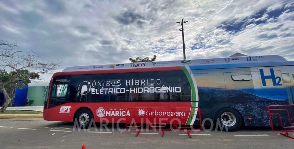 Maricá pretende mudar frota de ônibus para 'não poluentes' até 2038 6 ept onibus hibrido